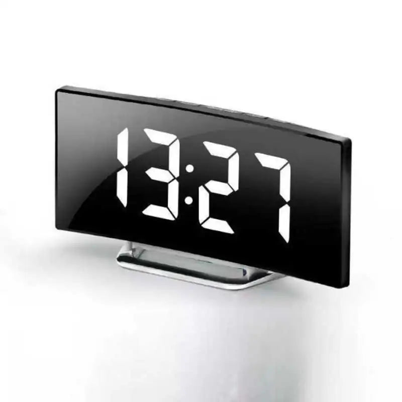 Large Screen LED Mirror Alarm Clock for Students - Smarsty