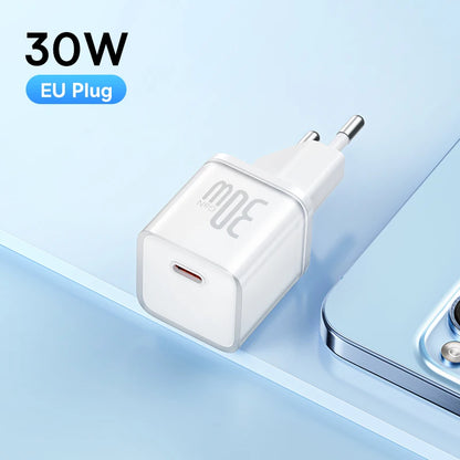 GaN USB C Charger 30W Fast PD PPS CompatibleWith IPhone - Smarsty