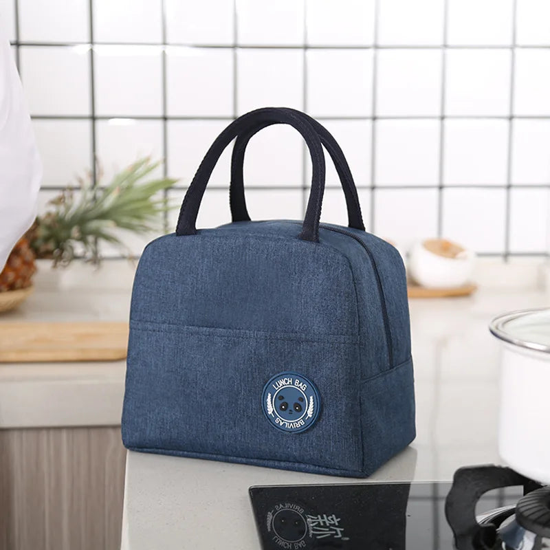 Large Capacity Insulated Bento Lunch Bag For Portable Meals - Smarsty