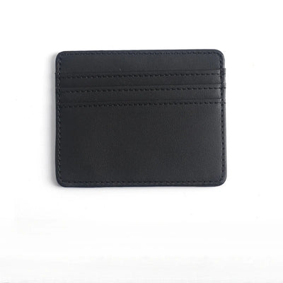 1Pc Pu Leather ID Card Holder Candy Color Bank Credit Card Box Multi Slot Slim Card Case Wallet Women Men Business Card Cover - Smarsty
