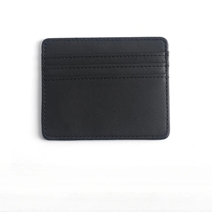 1Pc Pu Leather ID Card Holder Candy Color Bank Credit Card Box Multi Slot Slim Card Case Wallet Women Men Business Card Cover - Smarsty