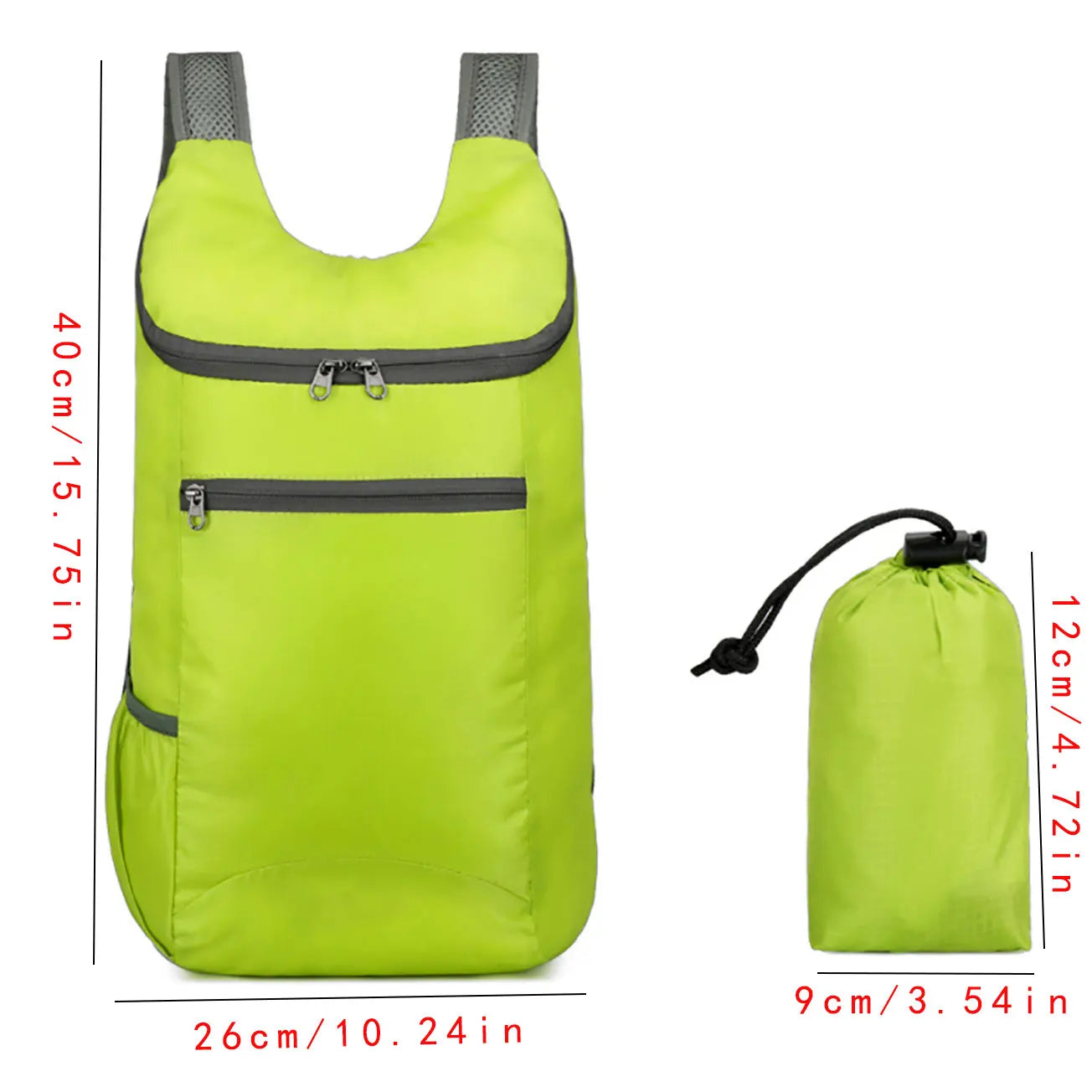 1pc Weekend Travel Bag, Foldable Waterproof Tear-resistant Lightweight Backpack, Large Capacity Travel Business Backpack, Sports - Smarsty