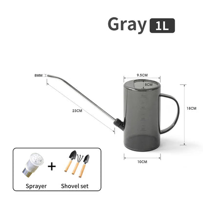 Long Spout Watering Can Set for Indoor and Outdoor Plants - Smarsty
