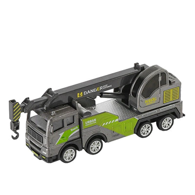 1/50 Model Car Bulldozer Truck Excavator Crane Forklift Construction Engineering Vehicle Toys for Boys Children Educational Toys by Smarsty
