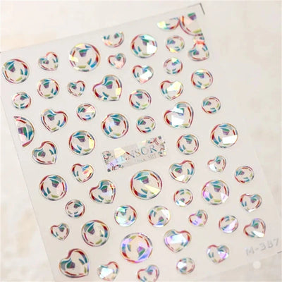 Dreamy Summer Beach Nail Art Stickers for Manicure - Smarsty