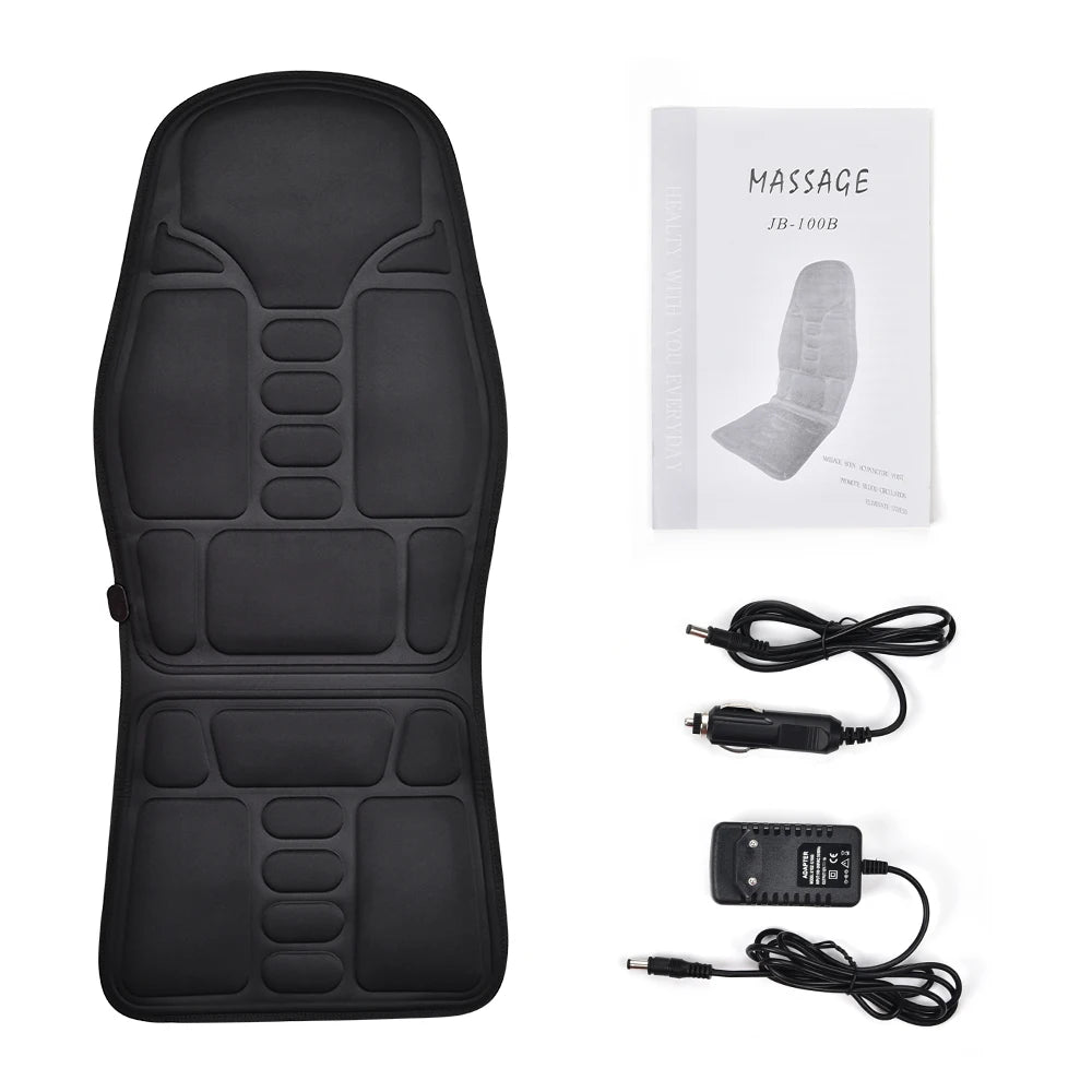 Portable Full Body Massage Chair Cushion with Soothing Vibration - Smarsty