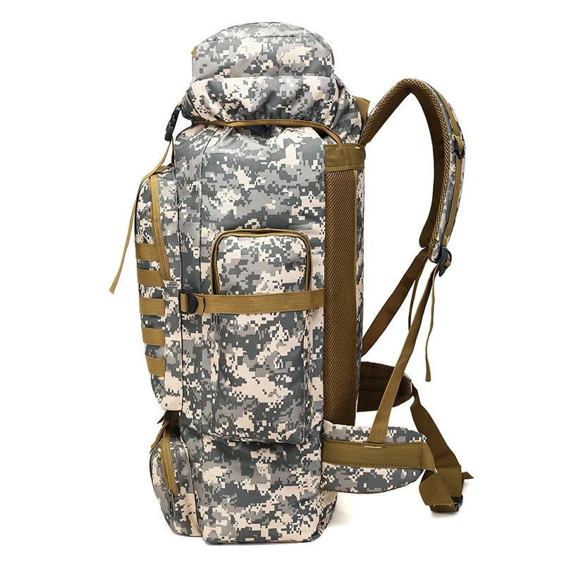 Rilibegan Men Travel Backpack Tactical Climbing Outdoor Hiking Camouflage Multifunctional Bag Men Backpack - Smarsty