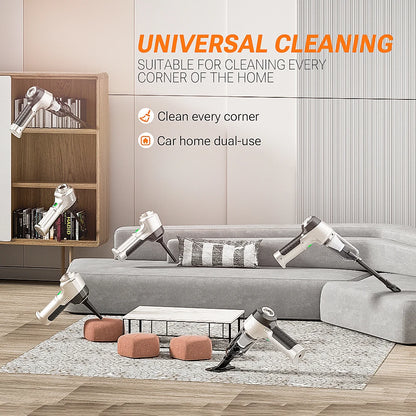 Cordless Car Vacuum Cleaner With Strong Suction Portable - Smarsty
