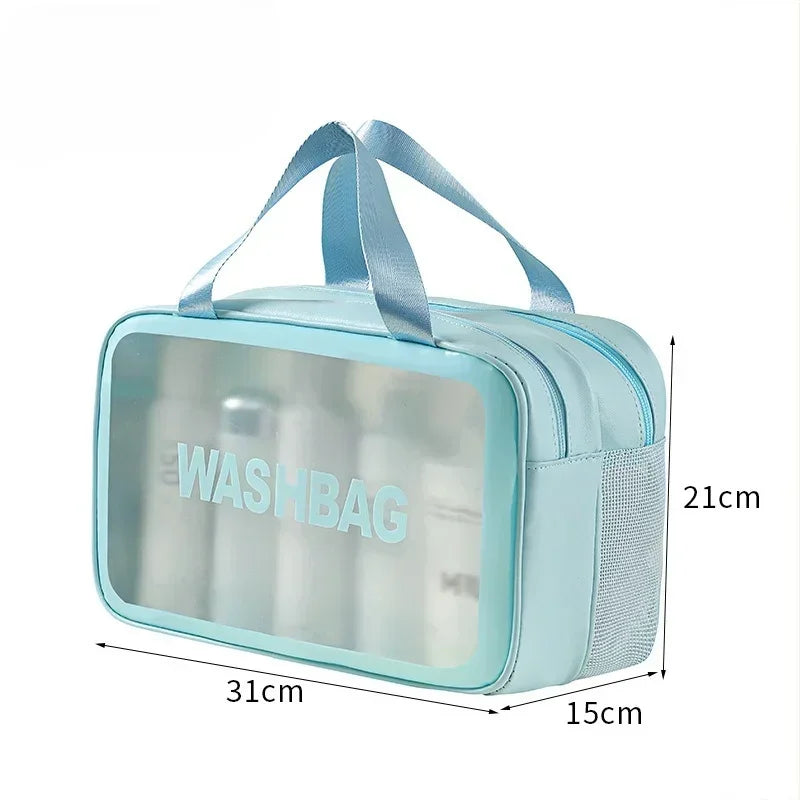 Portable Dry Wet Separation Toiletry Bag With Double Layer - Smarsty