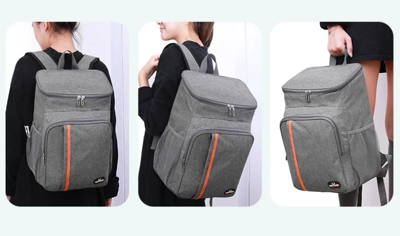 18L Portable Thermal Lunch Bag Insulated Cooler Case - Smarsty