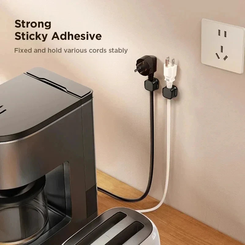 Magnetic Cable Clip Cable Holder Adhesive Wire Keeper Cord Cable Organizer for Home Office Under Desk Management - Smarsty