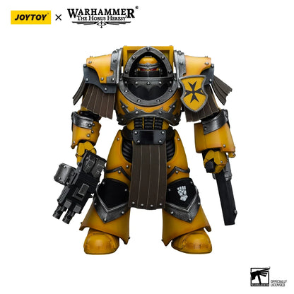 JOYTOY Warhammer 40k 1/18 Action Figures Anime 13.6cm Imperial Fists Legion Cataphractii Terminator Squad Collection Model Toys