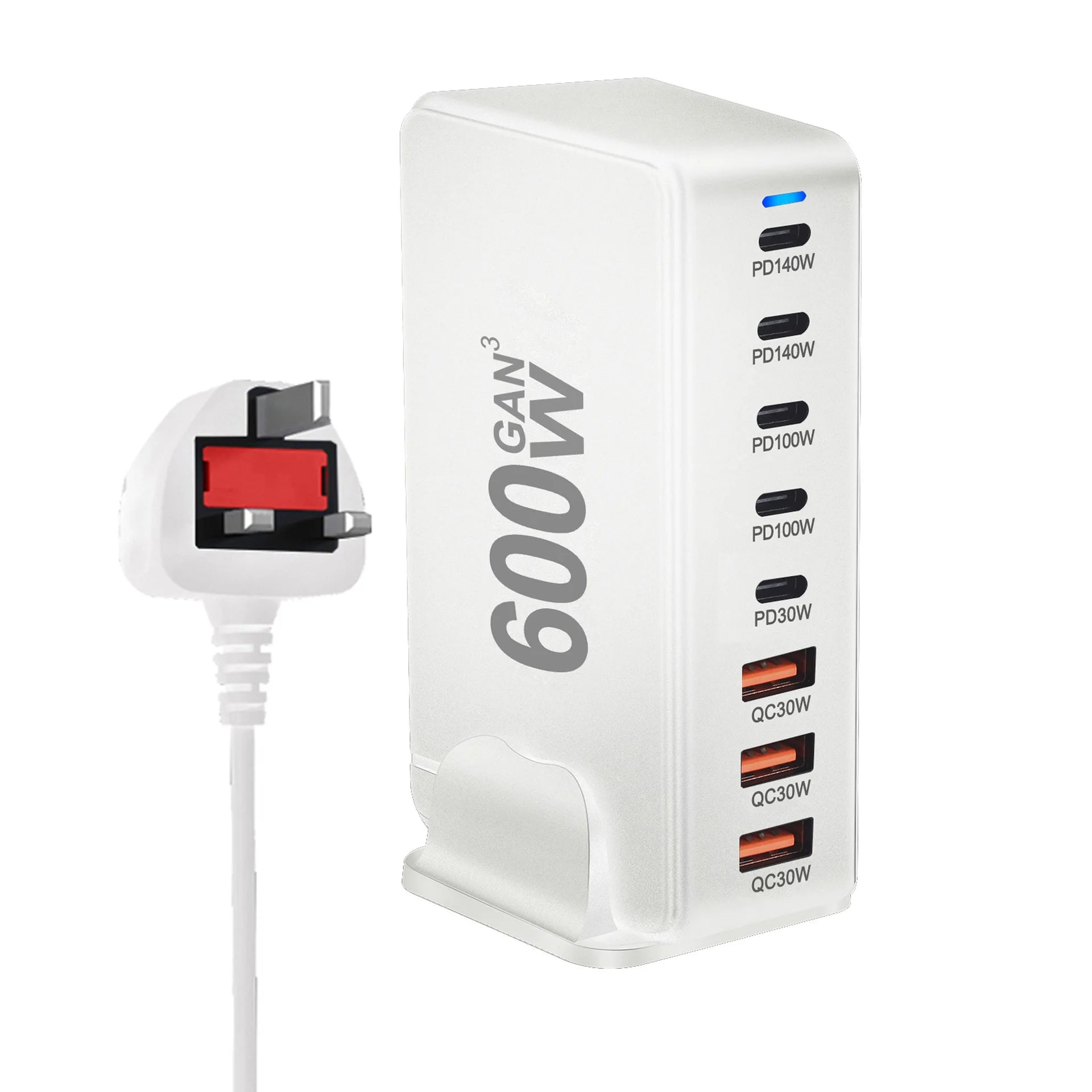 GaN USB C ChargerPro 8 Port Fast Charge For Tablets - Smarsty