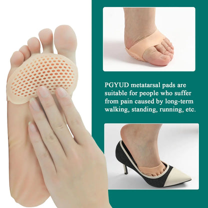 Soft Gel Metatarsal Pads for Pain Relief - Smarsty