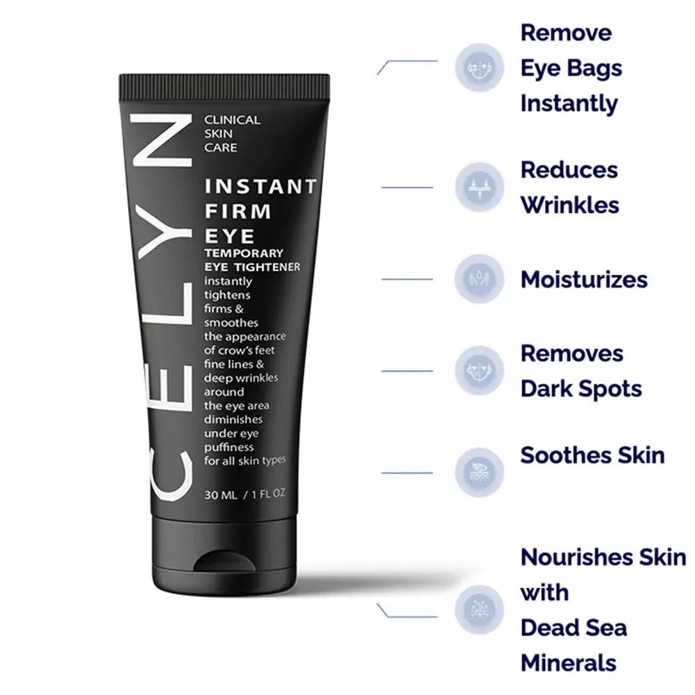 Instant Firming Eye Cream for Dark Circles and Fine Lines - Smarsty