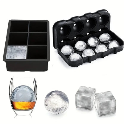 Silicone Ice Ball Maker Tray for Perfect Cocktails - Smarsty