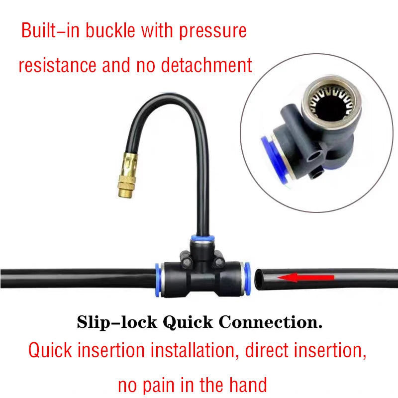 Universal Automatic Irrigation Sprinkler Kit for Efficient Watering - Smarsty