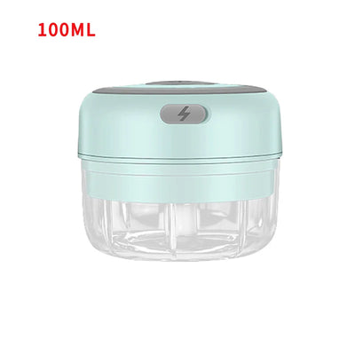 HiPiCok Meat Grinder Electric Garlic Crusher Food Chopper Mini Garlic Press Vegetable Chopper Masher Machine USB Kitchen Gadgets by Smarsty