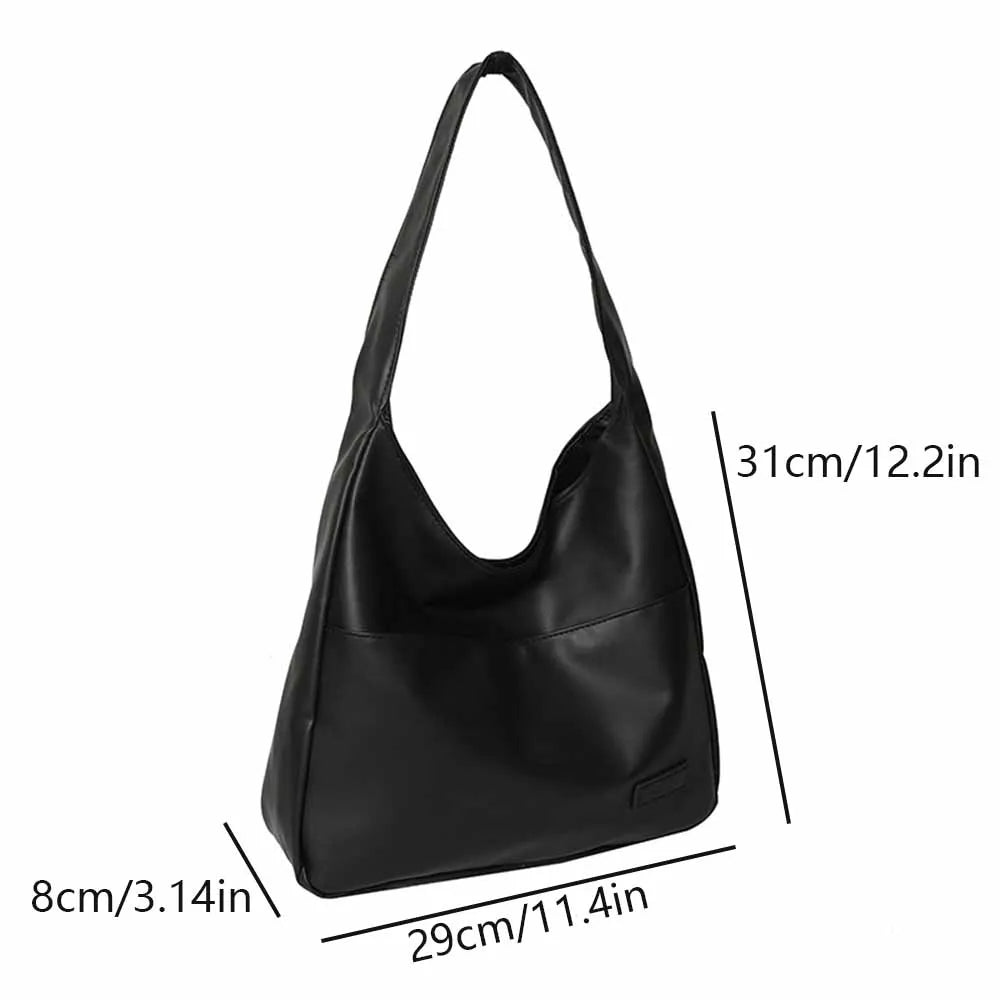 Retro Shoulder Bag With Large Capacity Tote For Daily Use - Smarsty