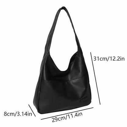 Retro Shoulder Bag With Large Capacity Tote For Daily Use - Smarsty