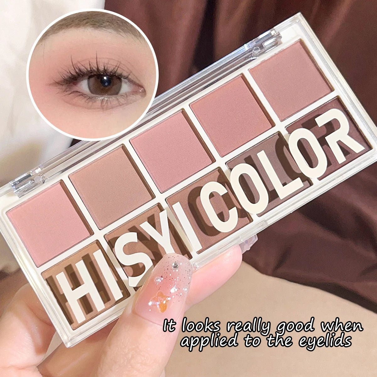 Star Rejuvenation Ten-Color Eye Shadow Palette Matte Finish - Smarsty