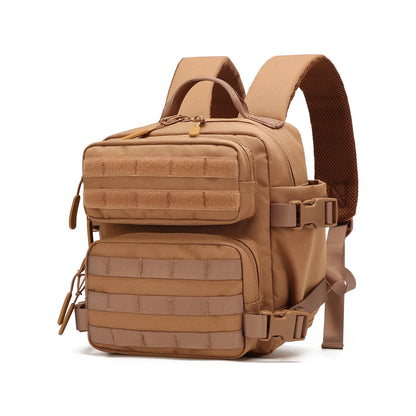 9L Mini Tactical Backpack Small Gym Bag Fitness Portable Backpack With Molle System For Hiking, Camping, Traveling, Daily Use - Smarsty