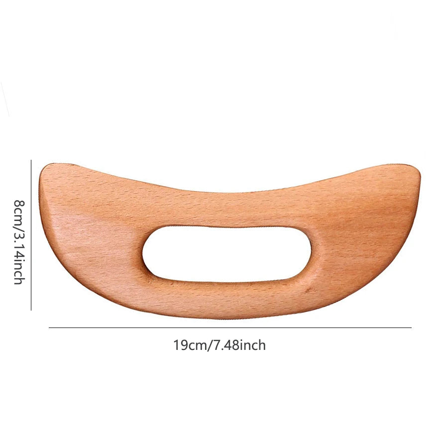 Wooden Gua Sha Tool for Effective Body Massage - Smarsty