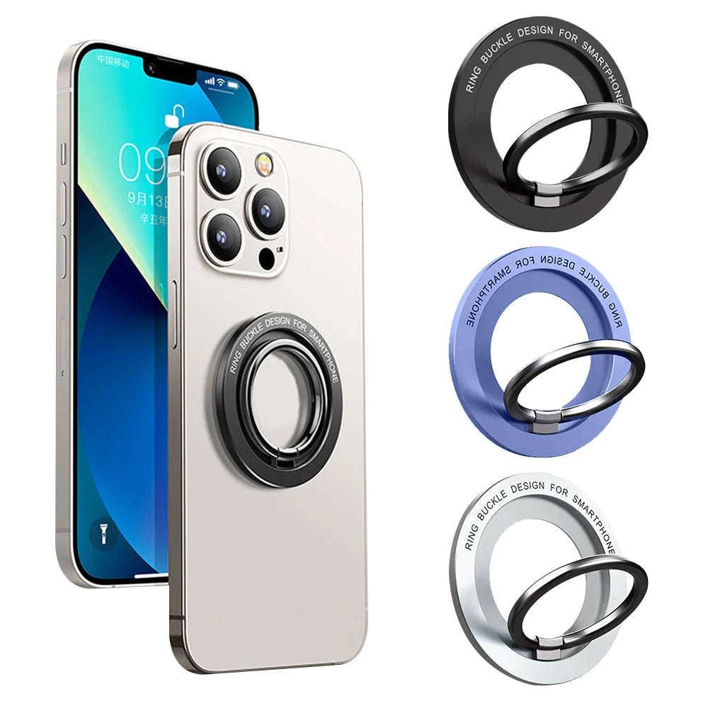 360 Degree Magnetic Phone Holder Stand With MagSafe Ring - Smarsty