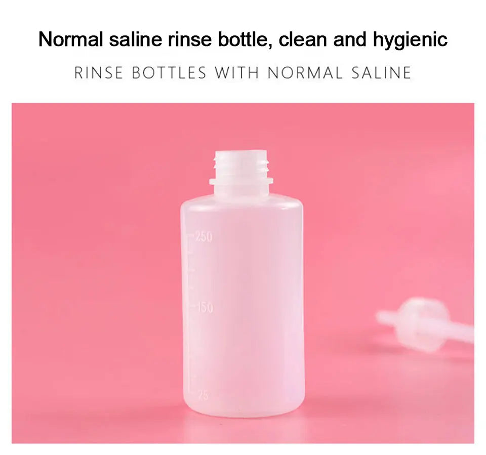 Eyelash Cleaning Bottle with Curved Spout 250ml 500ml - Smarsty