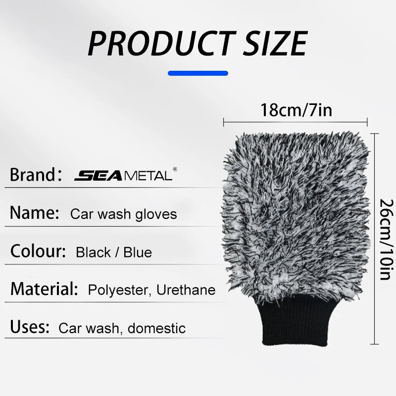 Car Wheel Brush With Premium Microfiber And Non Slip Handle - Smarsty