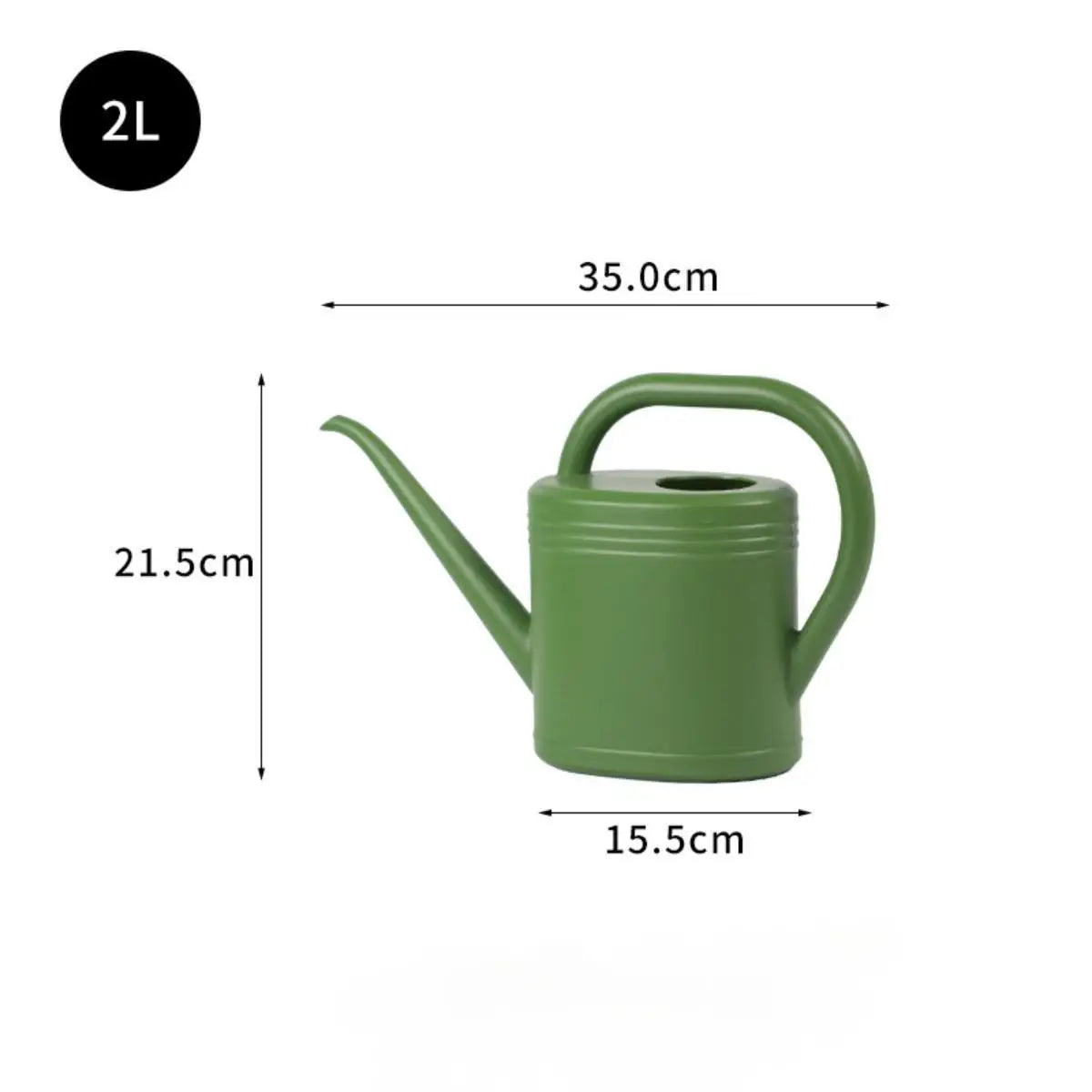 2L Watering Can with Long Spout for Indoor Plants - Smarsty