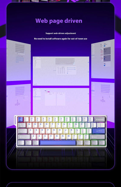 Mechanical Gaming Keyboard With Magnetic Switch And RGB - Smarsty
