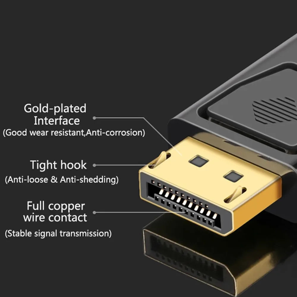 4K DP Male to HDMI Female Converter Adapter - Smarsty