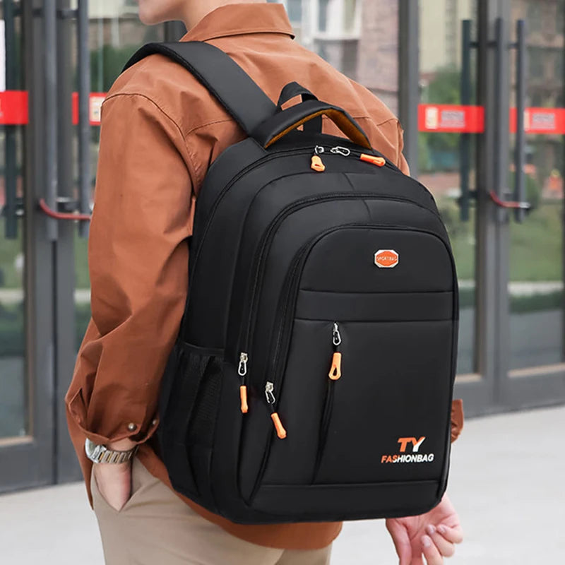 Men's and women's large-capacity trendy outdoor travel casual backpacks and schoolbags, airplane cabin backpacks - Smarsty