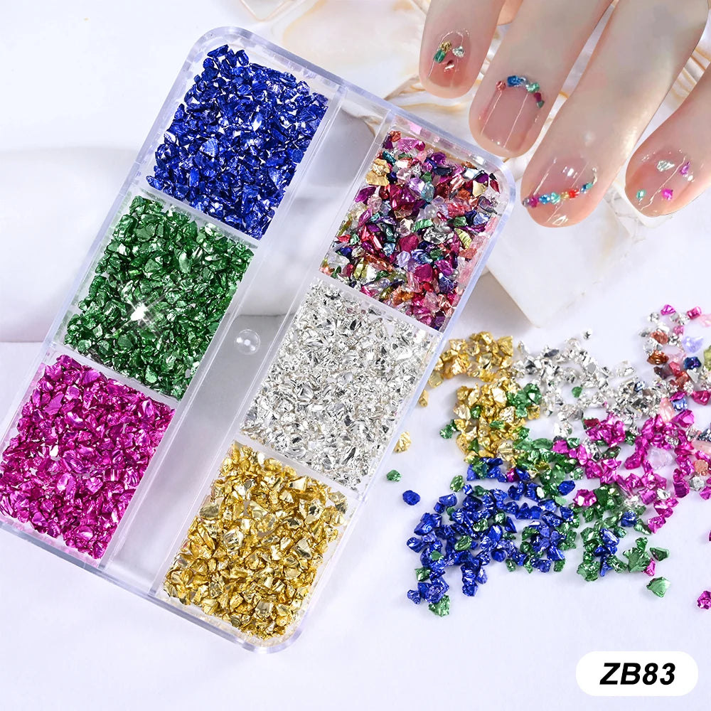 Metal Ocean Nail Art Charms for Stunning Manicures - Smarsty