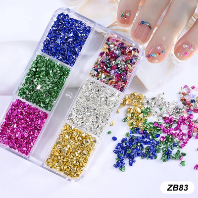 Metal Ocean Nail Art Charms for Stunning Manicures - Smarsty