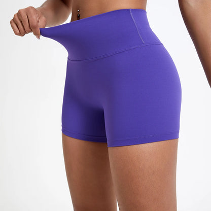 Hearuisavy Running Sports Shorts Women Buttock Lift Gym Leggings Women Cycling Slim Fit Workout Shorts High Waist Yoga Shorts - Smarsty