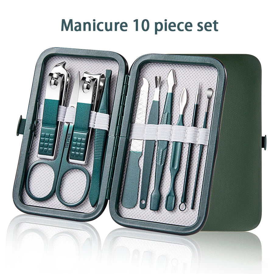 Ouriner Portable Manicure Set with Sharp Nail Clippers - Smarsty