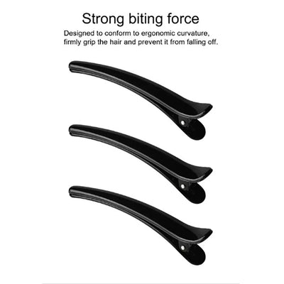 10 Piece Plastic Hair Clip Set for Easy Styling - Smarsty