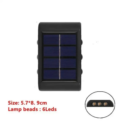 Solar LED Outdoor Light with Motion Sensor Waterproof Design - Smarsty