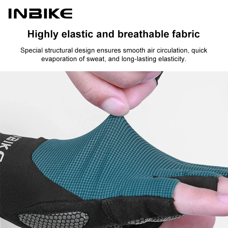 INBIKE Summer Cycling Gloves Shock Absorbing Breathable - Smarsty