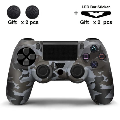 Silicone Skin Case for PS4 Controller with Grip Caps - Smarsty