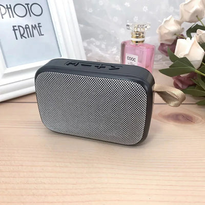 Portable Speakers Outdoor Bluetooth 5.0 Mini Oxford Loudspeaker Wireless Column 3D Stereo Music Player Surround Hifi sound Box - Smarsty