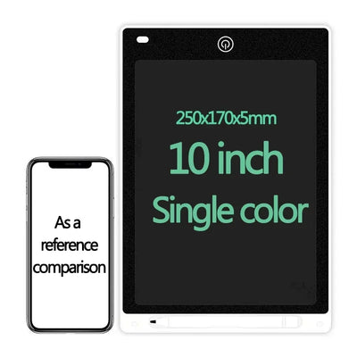 10/12/inch LCD Writing Tablet Drawing Board Kids Graffiti Sketchpad Toys Handwriting Blackboard Magic Drawing Board Kid Toy Gift - Smarsty