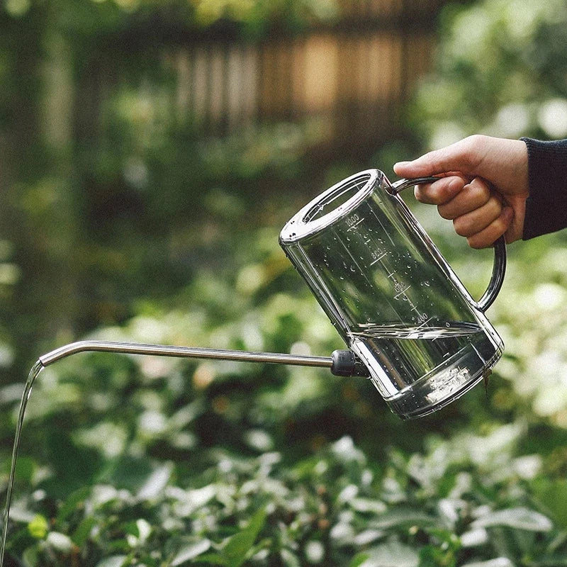 Long Spout Watering Can Set for Indoor and Outdoor Plants - Smarsty