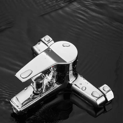 Zinc Alloy Wall Mounted Faucet with Dual Spout - Smarsty