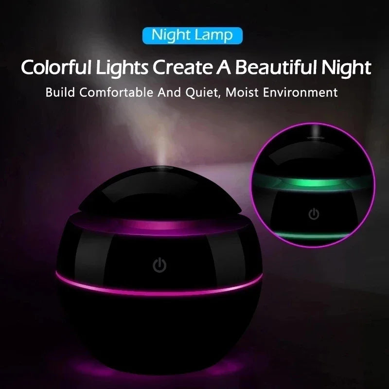 USB Rechargeable Ultrasonic Humidifier for Aromatherapy - Smarsty