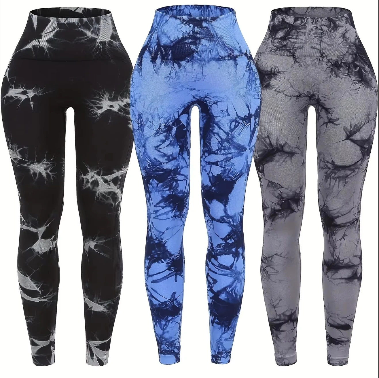 Women Yoga Pants Sport Leggings Seamless High Waist Push Up Woman Tights Fitness Workout Leggins Gym Clothing - Smarsty