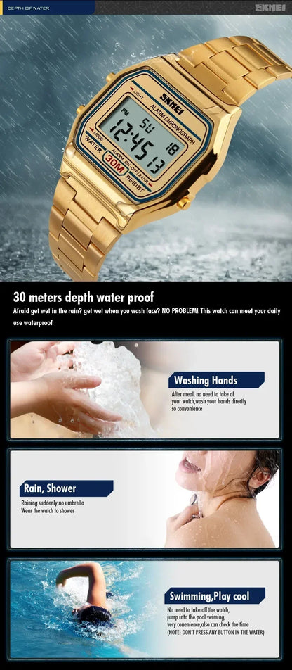 SKMEI 1123 Waterproof Digital Sports Watch for Men - Smarsty