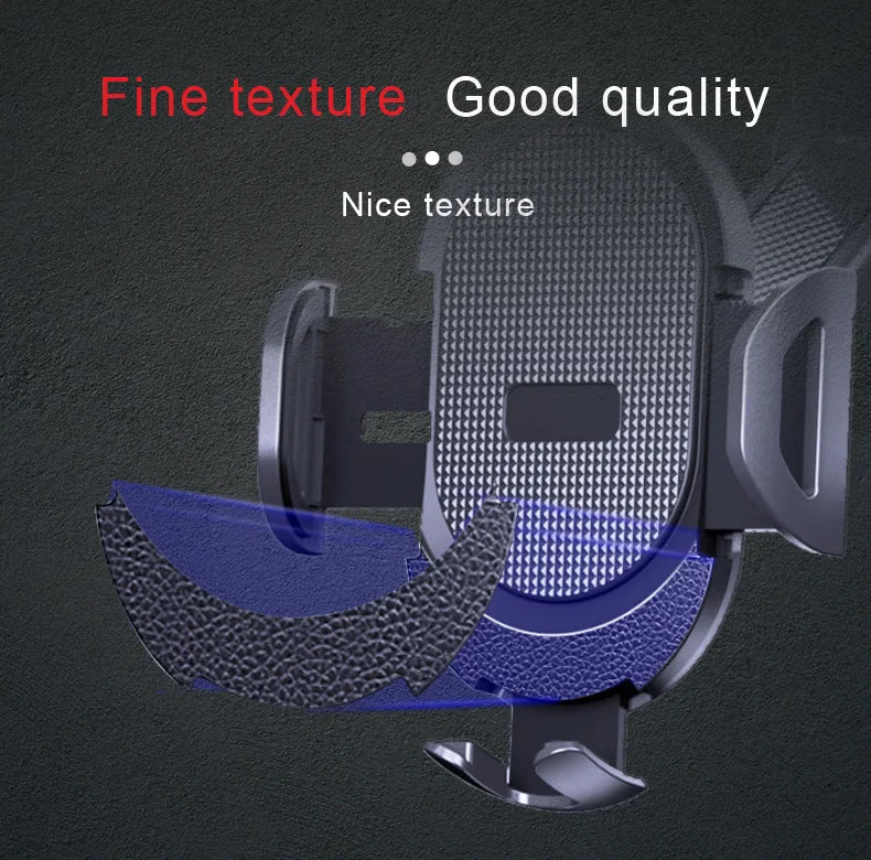 Gravity Car Phone Holder Dashboard Mount One Press Lock - Smarsty